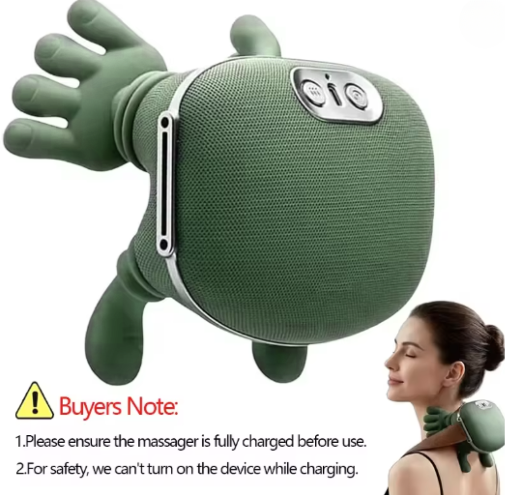 Neck and shoulder massager
